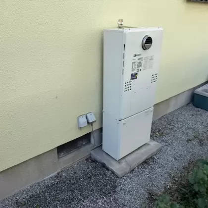 福岡県福岡市西区 交換後の給湯器 ノーリツ GTH-C2460AW3H-1 BL