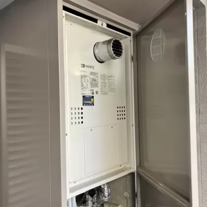 兵庫県川西市 交換後の給湯器 ノーリツ GTH-2454SAW3H-T BL