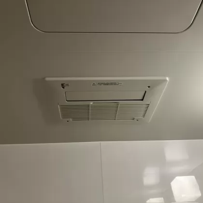 千葉県浦安市 交換後の浴室乾燥機 ノーリツ BDV-3307AUKNSC-J1-BL