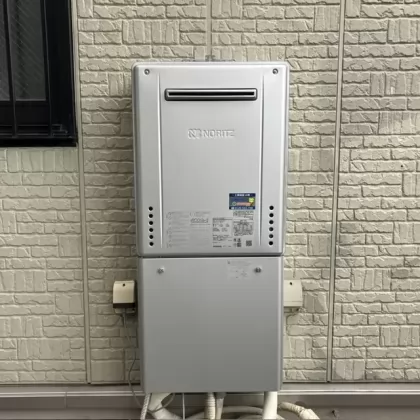 愛知県名古屋市北区 交換後の給湯器 ノーリツ GT-C2472SAW-1 BL