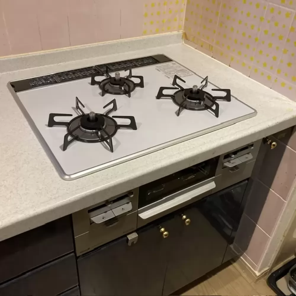 RS31AW36P49R7VWのビルトインガスコンロ交換工事