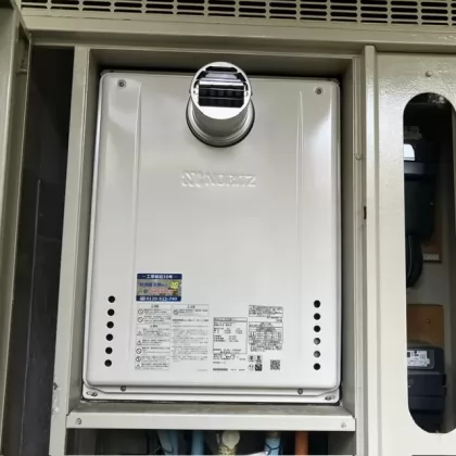 東京都日野市 交換後の給湯器 ノーリツ GT-2470SAW-T-1 BL
