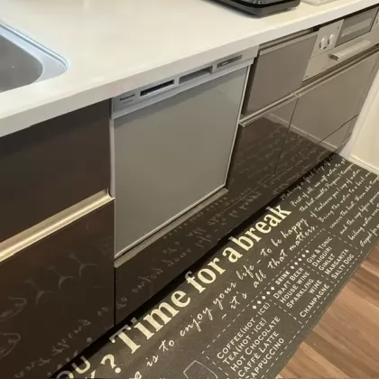 大阪府大阪市淀川区 交換後のビルトイン食洗機 パナソニック NP-45MS9S