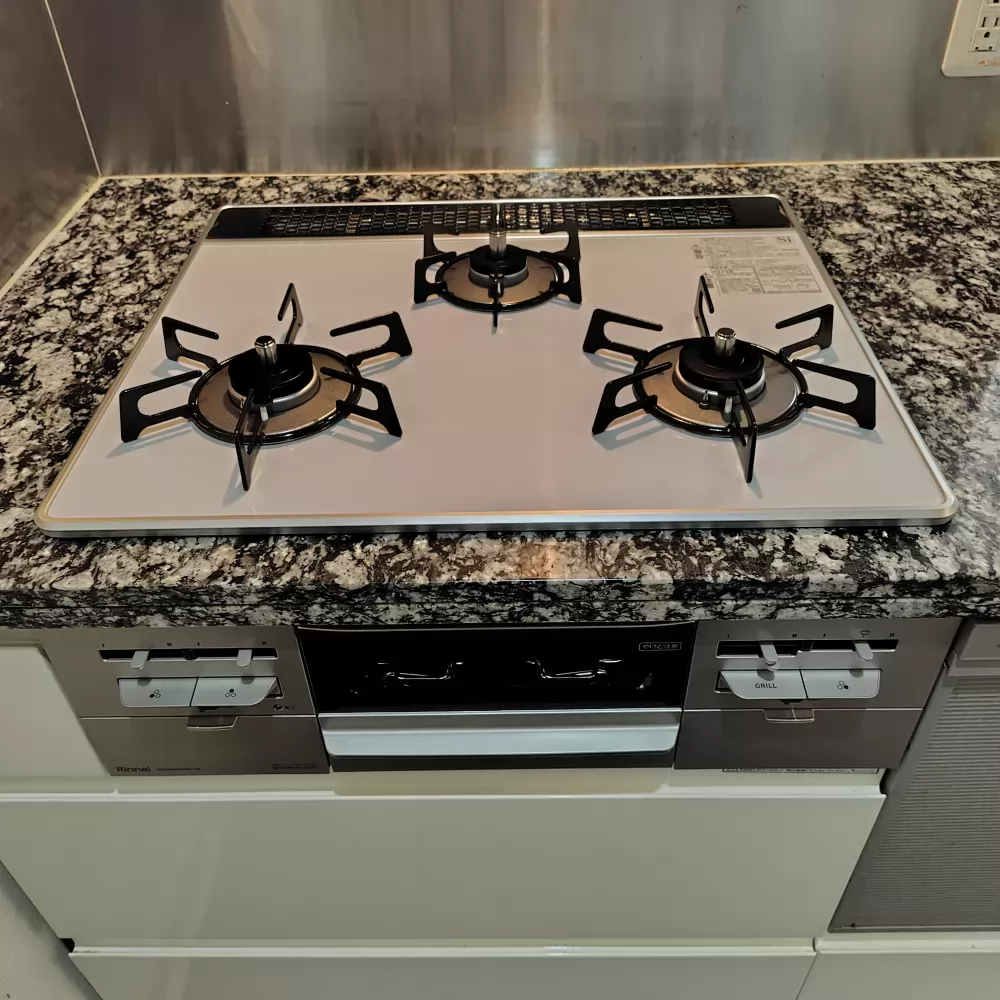 RS31AW36P49R7VWのビルトインガスコンロ交換工事