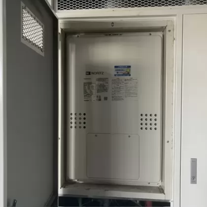 千葉県千葉市中央区 交換後の給湯器 ノーリツ GTH-2454SAW3H-H BL