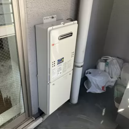 東京都港区 交換後の給湯器 ノーリツ GQ-1639WS-1