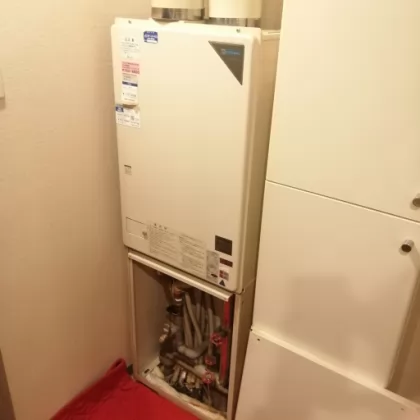 北海道札幌市北区 交換前の給湯器 ナショナル（松下） AD-248FFA-JH2