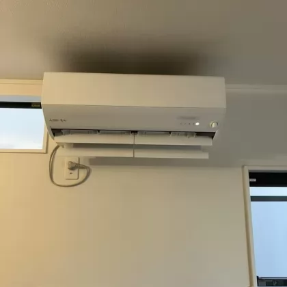 施工後の三菱電機 Zシリーズ MSZ-ZXV5625S-W