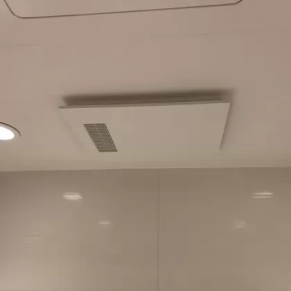 神奈川県大和市 交換後の浴室乾燥機 三菱 V-141BZ5