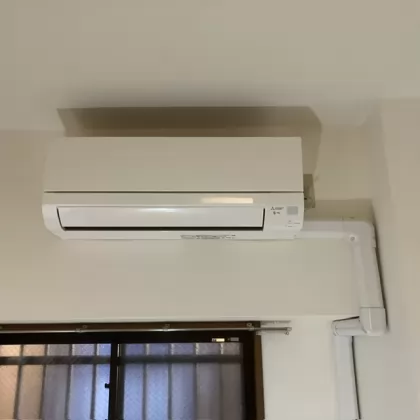 東京都杉並区 交換後のエアコン 三菱電機 MSZ-GV2225-W