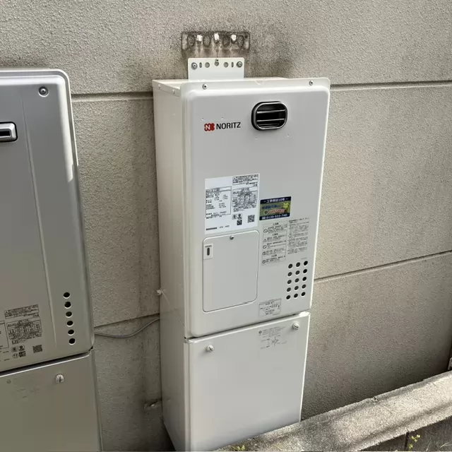 ノーリツ GH-1210W6H BL へ交換後（大阪府藤井寺市）