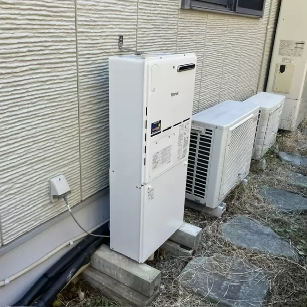 RH-101W2-6(B)の給湯器交換工事
