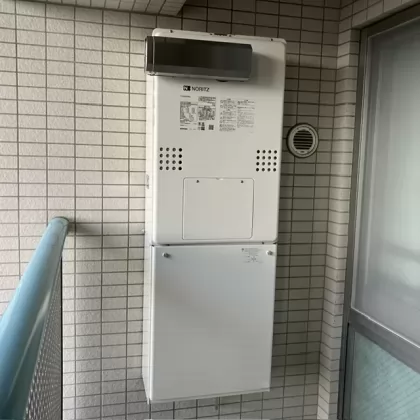 千葉県浦安市 交換後の給湯器 ノーリツ GTH-2454AW6H BL