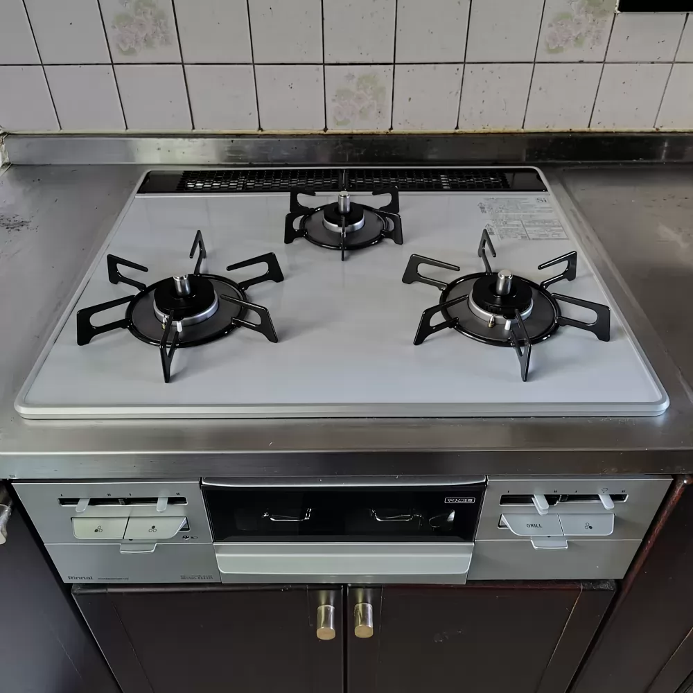 RS31AW36P49R7VWのビルトインガスコンロ交換工事