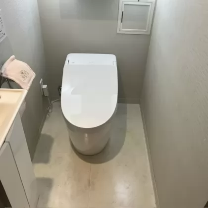 神奈川県横浜市緑区 交換後のトイレ TOTO CES9C20P#NW1