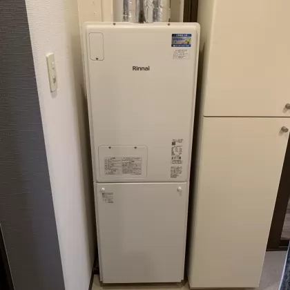北海道札幌市北区 交換後の給湯器 リンナイ RUFH-A1610SAFF(A)