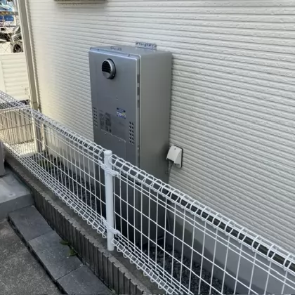 大阪府堺市西区 交換後の給湯器 ノーリツ GTH-C2470SAW3H BL