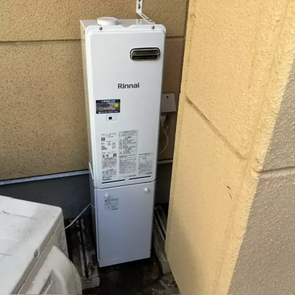 RH-62Wの給湯器交換工事