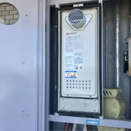 東京都町田市 交換後の給湯器 ノーリツ GT-2053SAWX-T-4 BL