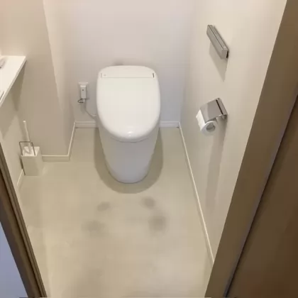 神奈川県横浜市保土ケ谷区 交換後のトイレ TOTO CES9510WR#NW1