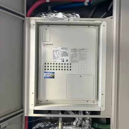 滋賀県大津市 交換後の給湯器 ノーリツ GTH-2445SAWX3H-H-1 BL