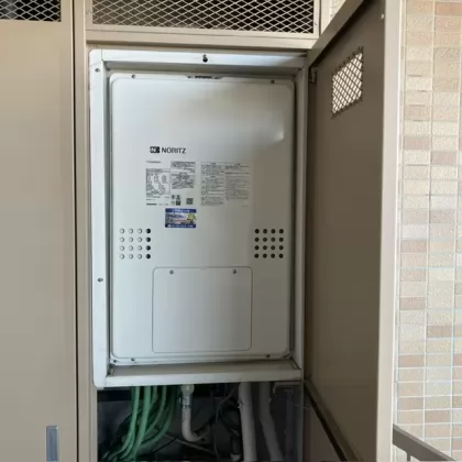 東京都八王子市 交換後の給湯器 ノーリツ GTH-2454AW3H-H BL