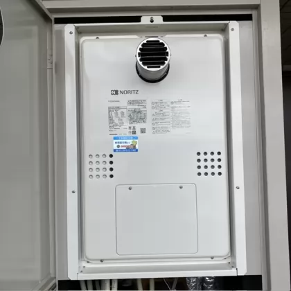 大阪府茨木市 交換後の給湯器 ノーリツ GTH-2454AW6H-T BL