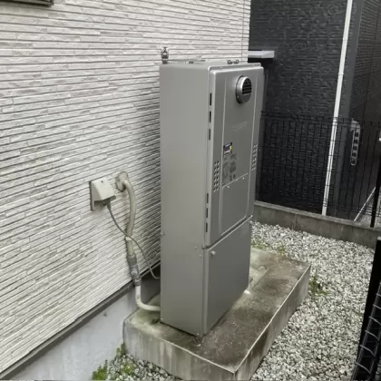 奈良県奈良市 交換後の給湯器 ノーリツ GTH-C2470AW3H BL