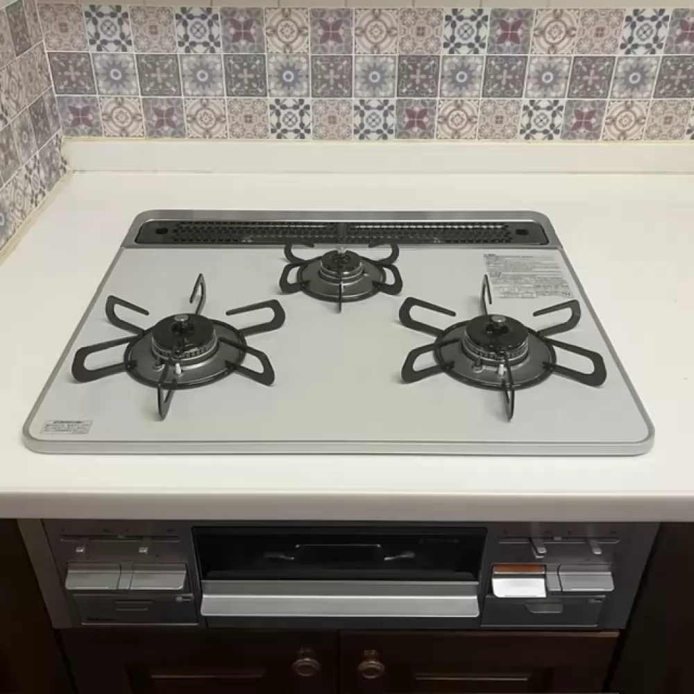 PD-509WS-60CVのビルトインガスコンロ交換工事