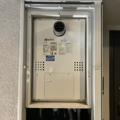 東京都町田市 交換後の給湯器 ノーリツ GTH-2454AW3H-T BL