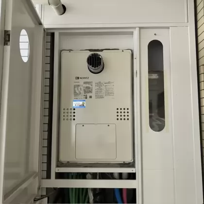 千葉県浦安市 交換後の給湯器 ノーリツ GTH-2454AW3H-T BL