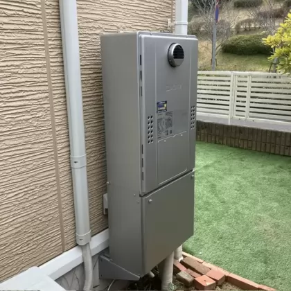 兵庫県三田市 交換後の給湯器 ノーリツ GTH-C2470AW3H BL