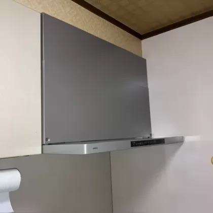 岐阜県各務原市 交換後のレンジフード ノーリツ NFG9S25MSV