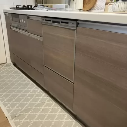 大阪府大阪市西区 交換後のビルトイン食洗機 パナソニック NP-45VS9S