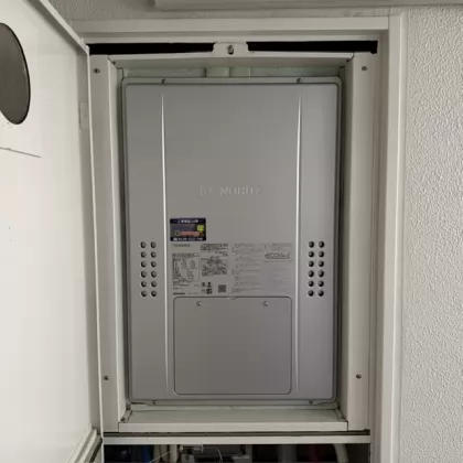 福岡県福岡市西区 交換後の給湯器 ノーリツ GTH-CP2470SAW3H-TB BL