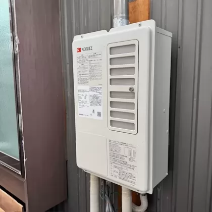 静岡県静岡市駿河区 交換後の給湯器 ノーリツ GQ-1637WSD-F-1