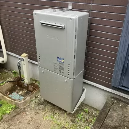 奈良県生駒市 交換後の給湯器 ノーリツ GT-C2472AW-1 BL