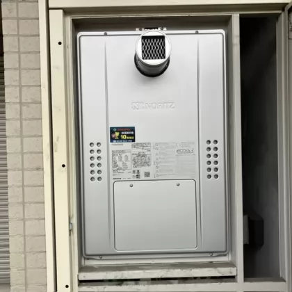 千葉県千葉市中央区 交換後の給湯器 ノーリツ GTH-C2471AW3H-T BL