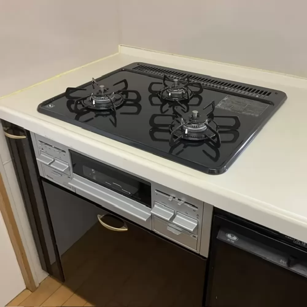 PD-N36ASのビルトインガスコンロ交換工事