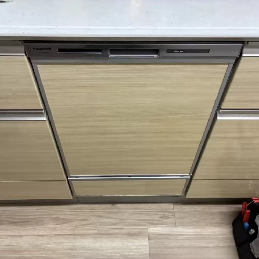 NP-45MD9Sのビルトイン食洗機工事