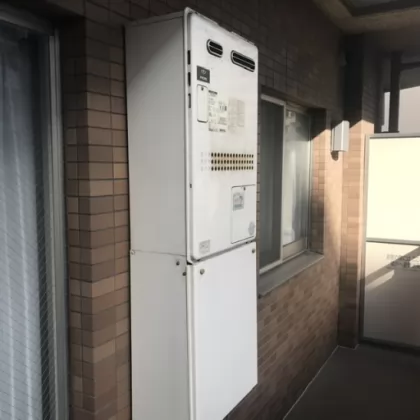 大阪府大阪市中央区 交換前の給湯器 ノーリツ GTH-2434AWX6H