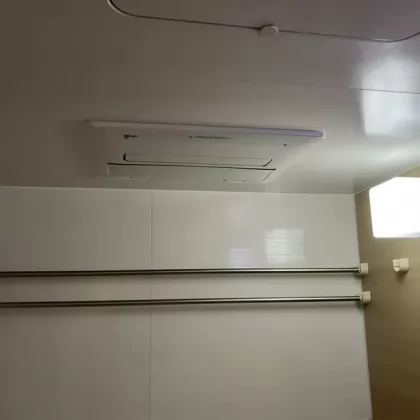 千葉県千葉市美浜区 交換後の浴室乾燥機 ノーリツ BDV-4106AUKNC-J3-BL