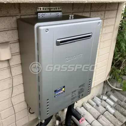 埼玉県白岡市 交換後の給湯器 ノーリツ GT-C2062AWX-2 BL