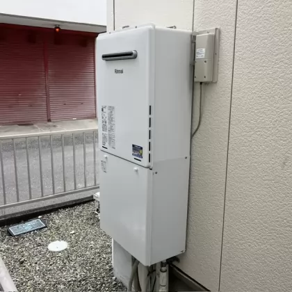 岐阜県各務原市 交換後の給湯器 リンナイ RUF-A2405SAW(C)