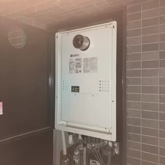 ノーリツ GQH-2456AWD-T-DX BL へ交換後（大阪府大阪市中央区）