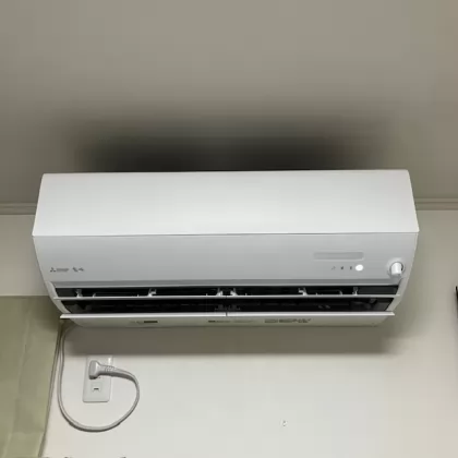 施工後の三菱電機 JXVシリーズ MSZ-JXV6326S-W