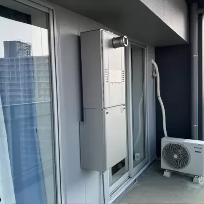 東京都港区 交換後の給湯器 ノーリツ GTH-C2470SAW3H-T BL
