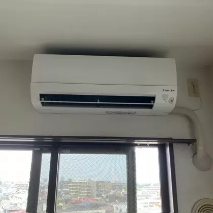 施工後 MSZ-AXV2826-W