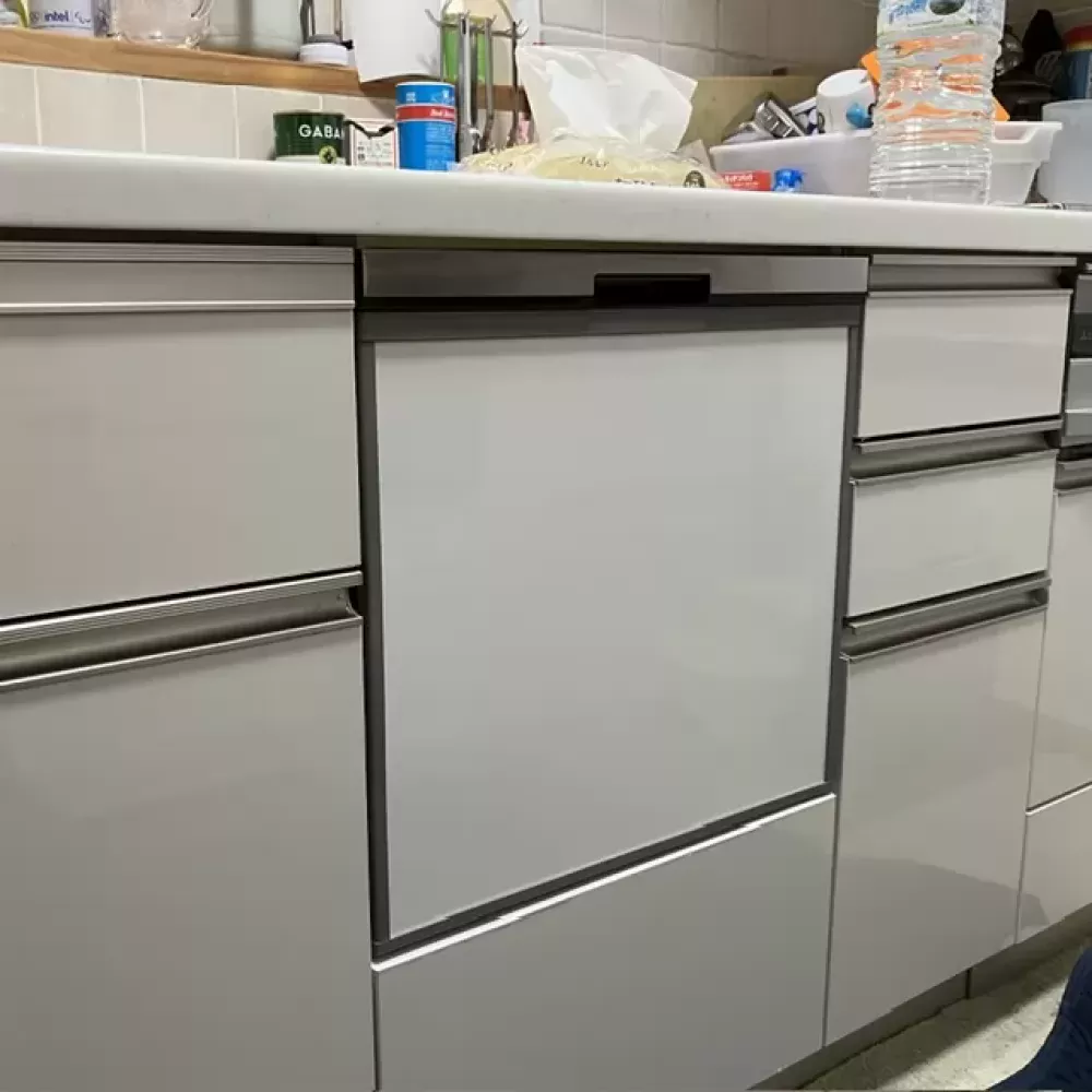 NP-45BS1Sのビルトイン食洗機交換工事