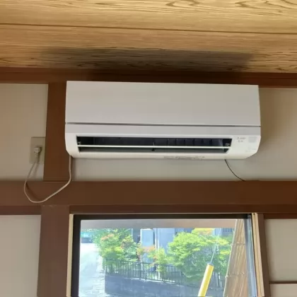 施工後 MSZ-GV2826-W
